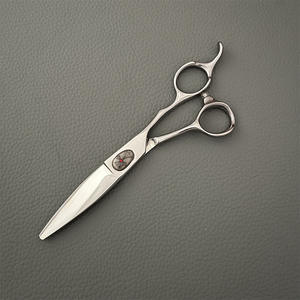 Ciseaux de coiffure professionnels 6 pouces en acier inoxydable pour droitiers, ciseaux de beauté à lame standard - Product Image 1