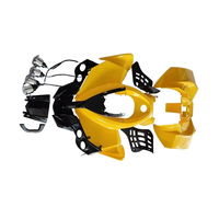 Petit véhicule à quatre roues ATV Beach Buggy Go-Kart Overlord avec lumières Carénage de moto en plastique pour la conduite hors route