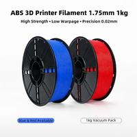 Filamento de Impresión ABS/ASA Newmars3dp de 1.75mm y 1kg, Bobina Negra para Modelos de Aviones, Sin Obstrucciones, Resistente a la Intemperie, para Impresoras 3D FDM