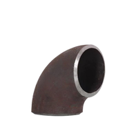 Coude en acier au carbone soudé à surface lisse haute pression SCH20 STD SCH40 pour tuyauterie industrielle
