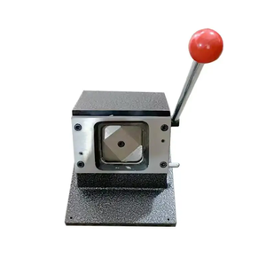 Vierkante 50*50Mm Knop Badge Maken Machine + Pvc Snijder + 1000 Stuks Koelkast Magneet Materiaal - Product Image 3