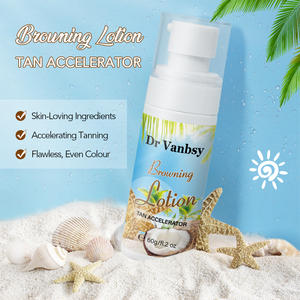 Productos para el cuidado <span class=keywords><strong>de</strong></span> la <span class=keywords><strong>piel</strong></span>, venta al por mayor, crema aceleradora <span class=keywords><strong>de</strong></span> bronceado <span class=keywords><strong>de</strong></span> etiqueta privada para un bronceado rápido y un brillo hidratante, proveedor OEM ODM - Product Image 2