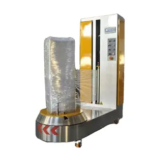 Box Wrapping Machine Over Wrapping Machine Luggage wrapping machines Luggage bags airport