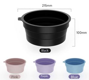 New Portable Silicone Collapsible Face Wash Basin Foldable Ice Facial Bowl for Skincare, Cold Therapy & Travel Use - Product Image 2