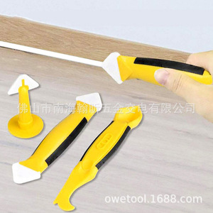 <b>Tile</b> Accessories 8-Piece Set For Kitchen Floor Grout Sealing Tool With <b>Scraper</b> And Filler Knife Durable Design - Product Image 3