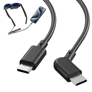Cable USB-C de 1M 20Gbps USB 3.2 Gen2 60W de Carga Rápida para Gafas Inteligentes AR XREAL Air/One / VITURE Pro XR / <span class=keywords><strong>Rokid</strong></span> <span class=keywords><strong>Max</strong></span> / RayNeo - Product Image 1