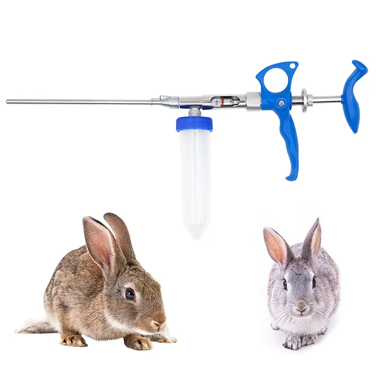 Veterinary Artificial Insemination Instrument Rabbit Semen Injection Gun Rabbit Insemination Gun
