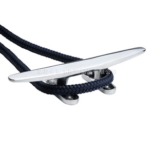 Perno de cable plano pulido a espejo de 4-12 pulgadas de acero inoxidable para embarcaciones, herrajes para yates, pilares de amarre y postes de anclaje. - Product Image 1