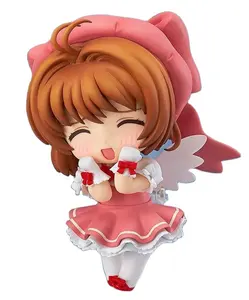 Figuras de Cardcaptor SakuraQバージョン可動式顔を変えるフィギュアPVC漫画おもちゃモデルアニメアクティビティフィギュア日本から