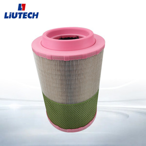 Filtre à air plissé en papier LiUTECH, pièce de rechange pour compresseur à vis - Product Image 1