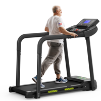 Caminadora Profesional KREEDA para Rehabilitación Cardíaca, Fisioterapia y Recuperación de Salud para Personas Mayores, Uso Doméstico