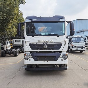 Heavy Duty HOWO NX 20 Ton Slidebed Recovery <b>Truck</b> 8x4 <b>Flatbed</b> Wrecker with Knuckle Boom Crane - Product Image 4