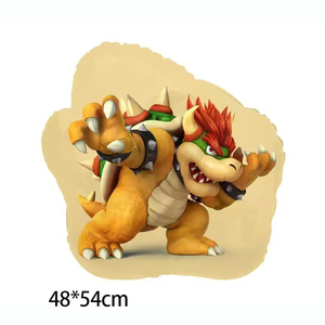 Ballons en aluminium Mario Bros. (<span class=keywords><strong>Bowser</strong></span>, <span class=keywords><strong>Peach</strong></span>, Princesse) pour la décoration d'anniversaire des enfants - Product Image 2