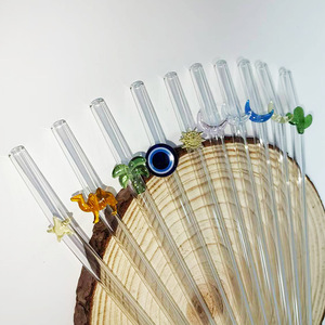 Pajitas de Vidrio Reutilizables, Ecológicas y Personalizadas de la Serie Desierto de Oriente Medio - Product Image 4