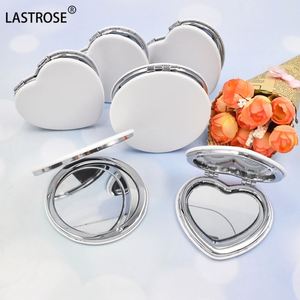 Fashion Makeup <b>Mirror</b> Heart Cosmetic Metal Travel <b>Mirrors</b> Bling Double Sided Mini Cute Vanity Pocket <b>Mirrors</b> - Product Image 6