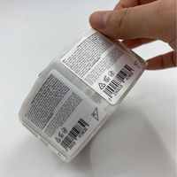 Étiquettes adhésives personnalisées en papier pour impression en gros, multi-couches, double face, pour livrets et bouteilles destinées aux industries chimiques