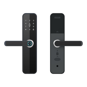 Nhà Máy Cung Cấp Thông Minh Khóa Cửa Cao An Ninh Điện Kỹ Thuật Số Khóa Cửa Vân Tay Với Xử Lý Không Thấm Nước Thông Minh Ổ Khóa Cho Nhà - Product Image 1
