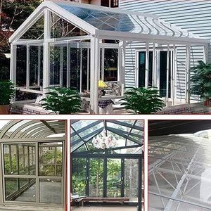 Plaque Polycarbonate Imperméable Résistant Aux UV Pour Serre Jardin Toit De Cabane Abri En Verre Acrylique Transparent Feuilles - Product Image 4