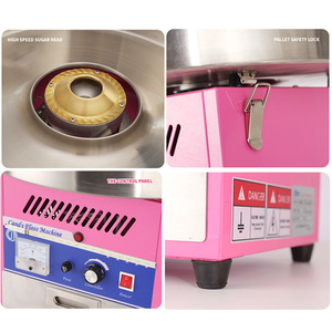 China fábrica de máquina de algodon de azucar barbe un papá de cottan coton de la máquina de dulces una parrilla Un papá con los mejores precios - Product Image 5