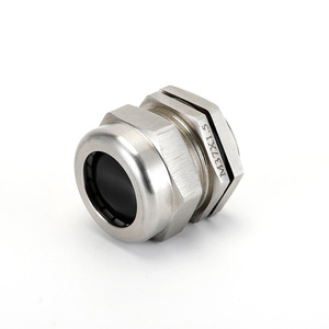 Stainless Steel <b>Waterproof</b> <b>Cable</b> Connector M37X1.5 PG21 Rigid Threaded For Ordinary <b>Cable</b> - Product Image 2
