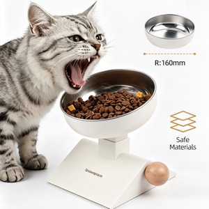 Hot-Selling Elevated Pet <b>Stand</b> - Stainless Steel <b>Bowl</b> Set - Product Image 5