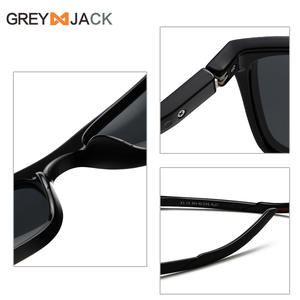 Nuevas gafas de sol polarizadas para hombre, montura negra, material de PC, lentes TAC, UV400, visión nocturna, gafas deportivas para conducir al aire libre - Product Image 2