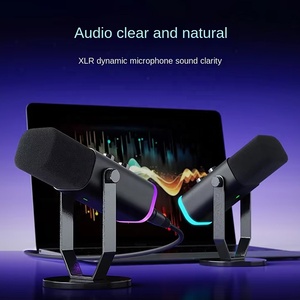 Micrófono Dinámico para Juegos AM8 con Cable, Luz RGB, Silenciador de un Toque, Cancelación de Ruido para PC/PS4/<span class=keywords><strong>5</strong></span>, Streaming, Grabación de Podcasts - Product Image 5