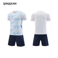 Conjuntos de Uniformes de Fútbol Retro Clásicos Personalizados, 100% Poliéster, Transpirables, Equipaciones de Fútbol de Alta Calidad, Servicio OEM