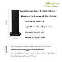 Diffuseur d'air automatique intelligent et silencieux pour hôtel et maison avec télécommande WiFi, parfum mixte, modèle AM230