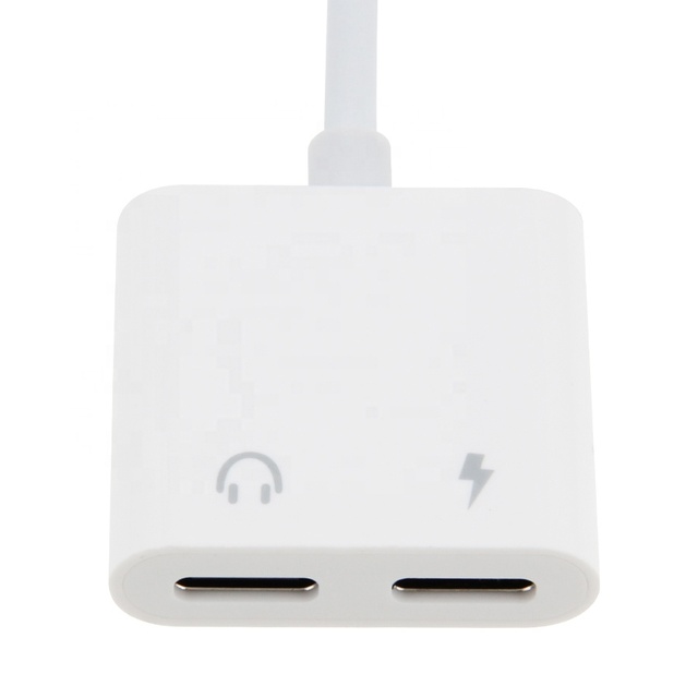 2 in 1 Type USB C to Dual USB C Earphone Adapter Splitter Converter for Samsung Android Mobile Phone