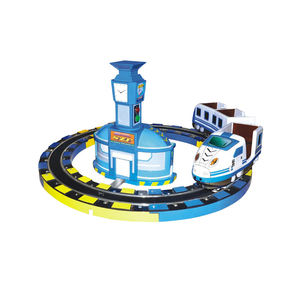 Train de manège pour enfants de haute qualité 2026, <span class=keywords><strong>ferroviaire</strong></span> électronique à monnayeur pour centre de divertissement familial - Product Image 1