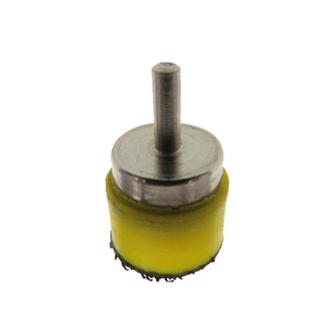 15mm Mini Korte Klittenband Polijstplaat Schuurplaat <span class=keywords><strong>3mm</strong></span> Schacht PU Schuim Onderlegplaat voor Schuurmiddelen Polijsten - Product Image 1