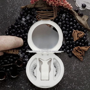 Nouveaux produits faits à la main, style naturel, ensemble de <span class=keywords><strong>cils</strong></span> magnétiques quantiques, <span class=keywords><strong>cils</strong></span> supérieurs et inférieurs en cheveux synthétiques, <span class=keywords><strong>faux</strong></span> <span class=keywords><strong>cils</strong></span> à aimants doux - Product Image 3