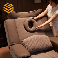 Chaise de massage électrique réglable de luxe moderne Mobilier de salon en acier inoxydable pour hôtels, salons, lits de beauté pour pédicure Caractéristiques