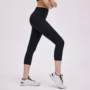 Align Tobillo Venta al por mayor Pantalones de Yoga de cintura alta Ropa activa suave Deportes Gimnasio Fitness Yoga Leggings para mujeres - Product Image 1