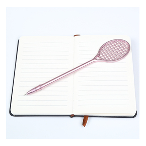 Bolígrafo de Gel con Forma de Raqueta Deportiva, Diseño Creativo de Bádminton y Tenis, Bolígrafo de Plástico para Regalos Promocionales Económicos y Artículos de Papelería Novedosos - Product Image 5