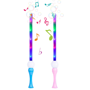 Nâng cấp mới máy Bong Bóng phát sáng bong bóng Cây Đũa phép điện nhấp nháy bong bóng thanh kiếm với âm nhạc - Product Image 1