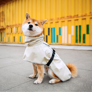 Cape imperméable réfléchissante réglable pour animaux de compagnie, pour <span class=keywords><strong>Labrador</strong></span>, <span class=keywords><strong>Golden</strong></span> <span class=keywords><strong>Retriever</strong></span> et autres chiens, adaptée à une utilisation transfrontalière - Product Image 2