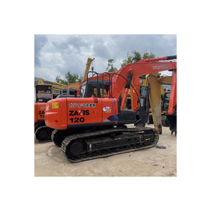 Excavatrice Hitachi ZX120 d'occasion de 12 tonnes, moteur d'origine (boîte de vitesses, pompe à engrenages, moteur, roulement), conforme aux normes EPA, testée et inspectée - Product Image 1