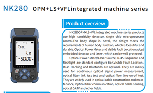 Opm280 Wi-Fi 850-1650nm ไฟเบอร์ SM MM ระยะ 60-240 กม. 22dB 10 ม. FTTH SC ใบรับประกัน 1 ปี - Product Image 3