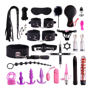 Set de Cuero SM Foreign Trade, Serie de 26 Piezas, Juguetes Sexuales de Bondage para Parejas, Hombres y Mujeres, para el Placer del Coqueteo, Productos para Adultos - Product Image 2
