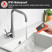 ThermoPro TP510 Thermomètre de cuisine numérique étanche Fabriqué en plastique durable