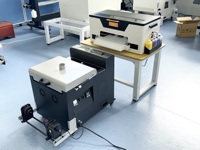 Mesin Printer DTF A3 12 Inch XP600 Single Head Direct to Film Transfer Printer dengan Mini Powder Shaker untuk Pakaian dan Tas