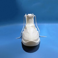 Chaussures d'impression 3d personnalisées blanches, noires, jaunes, vertes, transparentes, prototypes rapides ultimes Sla de services d'impression 3d