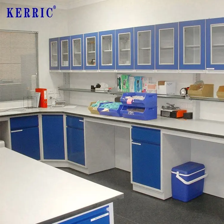 Özelleştirilmiş üniversite bilim laboratuvar tezgahı laboratuvar masası tıbbi laboratuvar ada tezgah