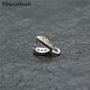 Pince à breloques en cuivre plaqué or, perles <span class=keywords><strong>de</strong></span> bail, graines <span class=keywords><strong>de</strong></span> <span class=keywords><strong>melon</strong></span>, boucle, pendentif plaqué or, clips pour la fabrication <span class=keywords><strong>de</strong></span> bijoux DIY - Product Image 2