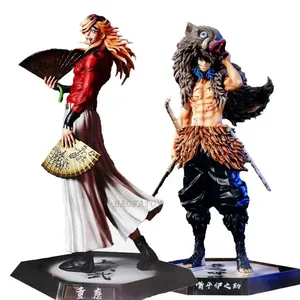 Wholesale toys High Quality Demon Slayer Kimetsu no Yaiba Anime Figure Giyuutarou and Daki CHENG Jacks Do Wholesale Akaza figure