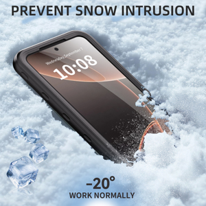 Étui <span class=keywords><strong>de</strong></span> <span class=keywords><strong>téléphone</strong></span> étanche et antichoc pour la plongée sous-marine et la natation, 2 mètres sous l'eau, pour <span class=keywords><strong>Samsung</strong></span> Galaxy A16 4G A26 A36 A56 A17 A37 A57 5G - Product Image 5