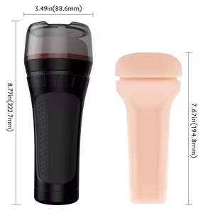 Weiches Silikon Sexspielzeug <span class=keywords><strong>Masturbation</strong></span> Cup Männlicher Penis Massage gerät Mastur bator für Mann - Product Image 4