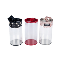 Boîtes cadeaux en tube transparent en PVC très vendues
